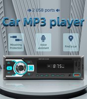 D3108 samochodowy odtwarzacz Radio Stereo cyfrowy Bluetooth samochodowy odtwarzacz MP3 FM Radio Stereo muzyka USB Audio/SD z wejściem w desce rozdzielczej 1